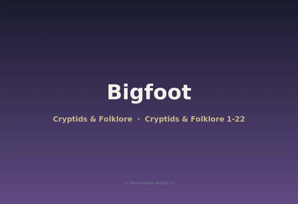 Bigfoot