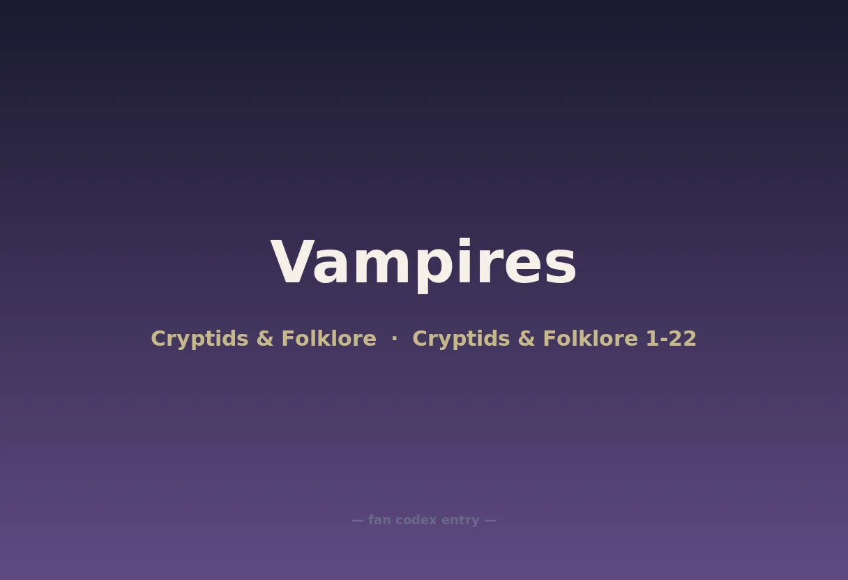 Vampires