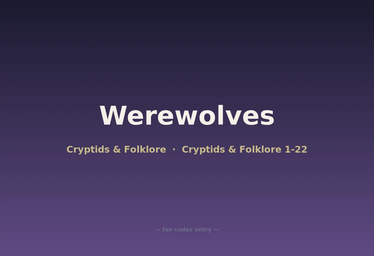 Werewolves